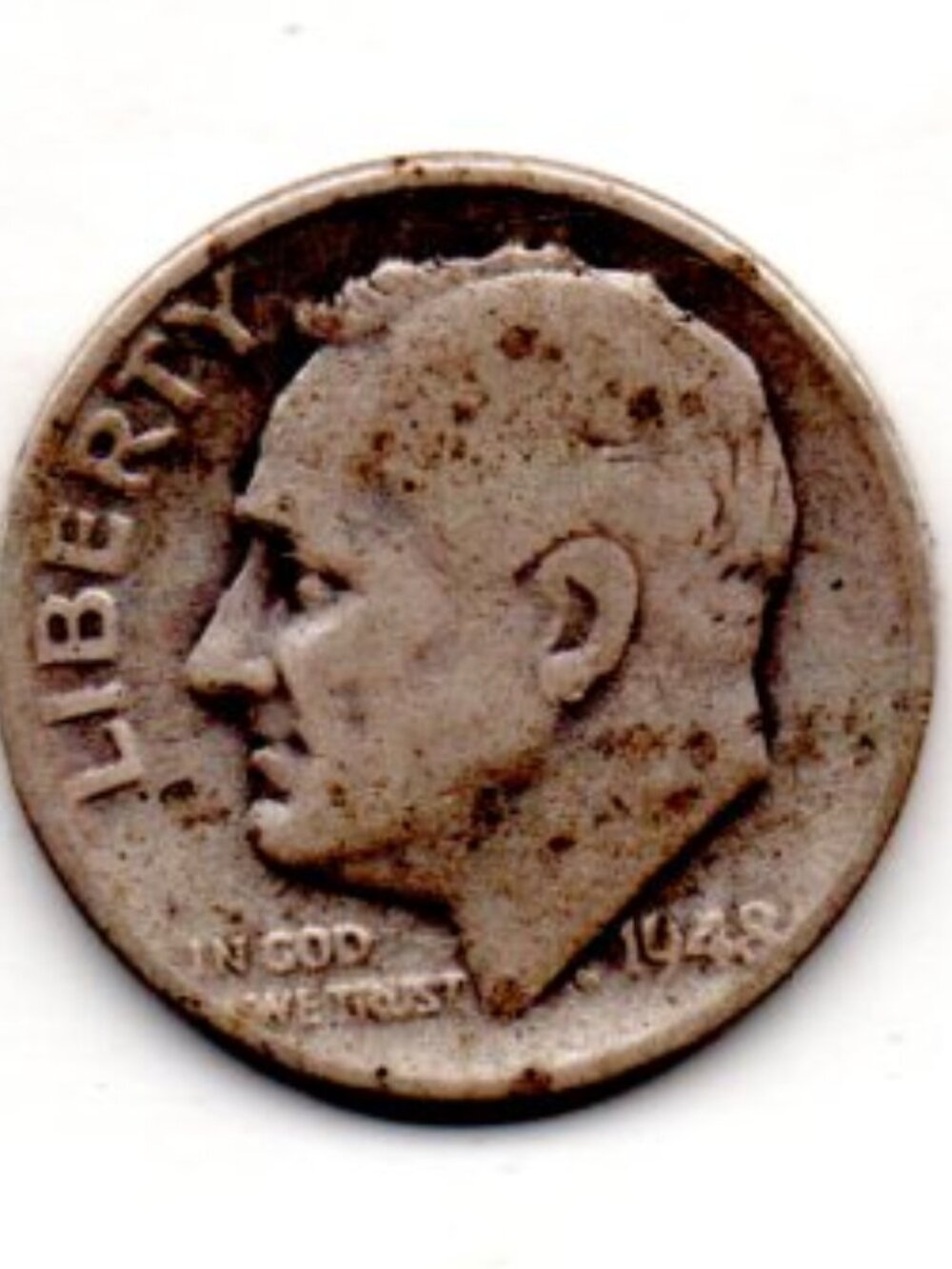 Granny Estate Find - 1948 D Silver Roosevelt Dime